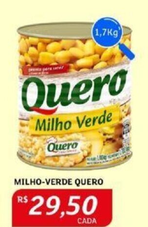 Assaí Atacadista MILHO-VERDE QUERO 1,7Kg oferta