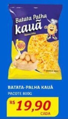 Assaí Atacadista BATATA-PALHA KAUA PACOTE 800G oferta