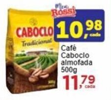 Rossi Supermercado Café Caboclo almofada 500g oferta