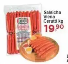 Rossi Supermercado Salsicha Viena Ceratti kg oferta