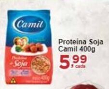 Rossi Supermercado Proteina Soja Camil 400g oferta