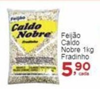 Rossi Supermercado Feijão Caldo Nobre 1kg Fradinho oferta