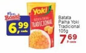 Rossi Supermercado Batata Palha Yoki Tradicional 105g oferta