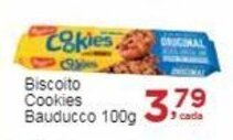 Rossi Supermercado Biscoito Cookies Bauducco 100g oferta