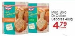 Rossi Supermercado Mist. Bolo Dr.Oetker Sabores 400g oferta