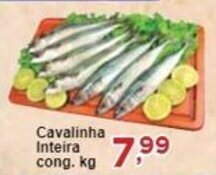 Rossi Supermercado Cavalinha Inteira cong. kg oferta