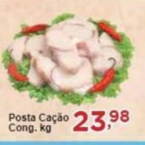 Rossi Supermercado Posta Cação Cong. kg oferta