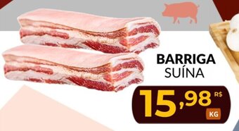 Mercadão Atacadista BARRIGA SUÍNA KG oferta