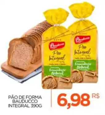 Mercadão Atacadista PÃO DE FORMA BAUDUCCO INTEGRAL 390G oferta