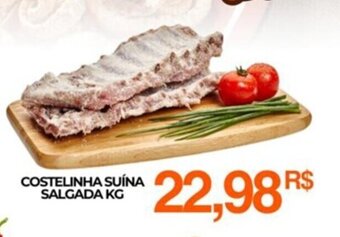 Mercadão Atacadista COSTELINHA SUÍNA SALGADA KG oferta