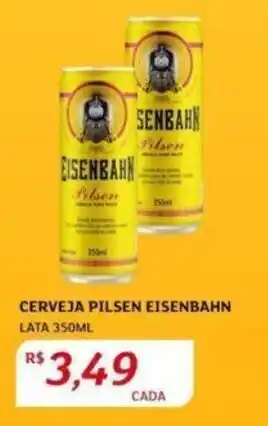 Assaí Atacadista CERVEJA PILSEN EISENBAHN LATA 350ML oferta