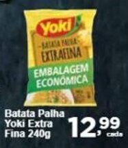 Rossi Supermercado Batata Palha Yoki Extra Fina 240g oferta