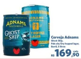 Sam's Club Cerveja Adnams Ghost Ship, Pale ale/Dry hopped lager, Barril, 5 litros oferta