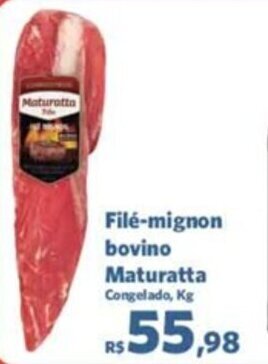 Sam's Club Filé-mignon bovino Maturatta Congelado, Kg oferta