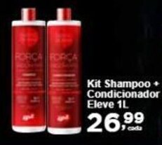 Rossi Supermercado Kit Shampoo+ Condicionador Eleve 1L oferta