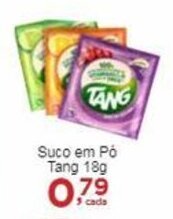 Rossi Supermercado Suco em Pó Tang 18g oferta