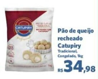 Sam's Club Pão de queijo recheado Catupiry Tradicional, Congelado, 1kg oferta