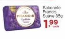 Rossi Supermercado Sabonete Francis Suave 85g oferta