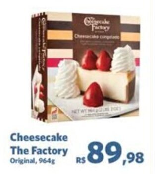 Sam's Club Cheesecake The Factory Original, 964g oferta