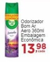 Rossi Supermercado Odorizador Bom Ar Aero 360ml Embalagem Econômica oferta