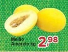 Rossi Supermercado Melão Amarelo kg oferta