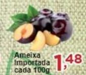 Rossi Supermercado Ameixa Importada cada 100g oferta