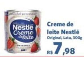 Sam's Club Creme de leite Nestlé Original, Lata, 300g oferta