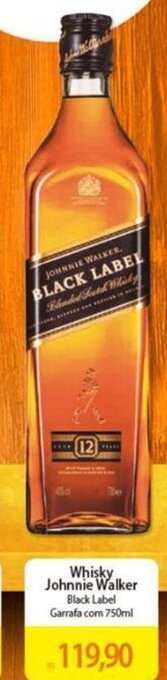 Atacadão Whisky Johnnie Walker Black Label Garrafa com 750ml oferta