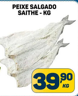Dom Atacadista PEIXE SALGADO SAITHE - KG oferta