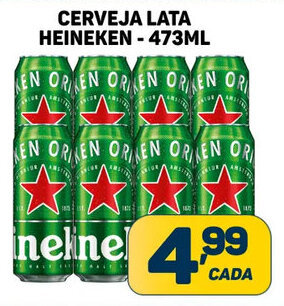 Dom Atacadista CERVEJA LATA HEINEKEN - 473ML oferta
