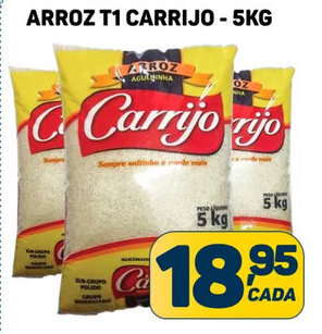 Dom Atacadista ARROZ T1 CARRIJO -5KG oferta