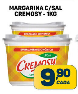 MARGARINA C/SAL CREMOSY-1KG
