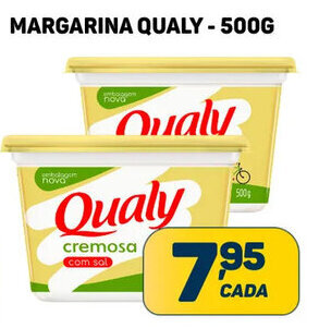 Dom Atacadista MARGARINA QUALY - 500G oferta