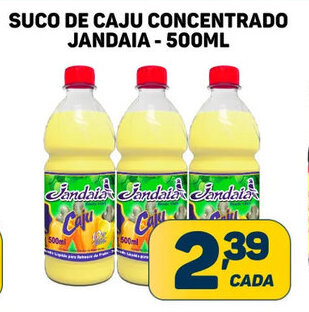 Dom Atacadista SUCO DE CAJU CONCENTRADO JANDAIA- 500ML oferta