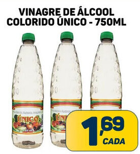 Dom Atacadista VINAGRE DE ÁLCOOL COLORIDO ÚNICO - 750ML oferta