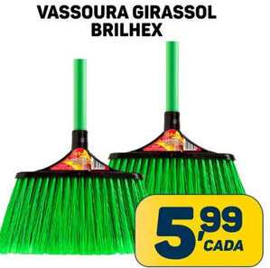 VASSOURA GIRASSOL BRILHEX