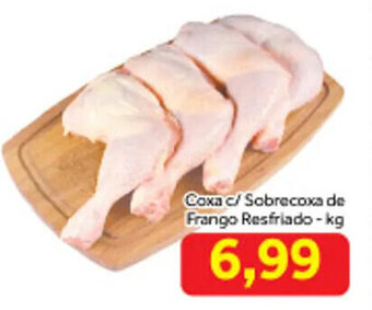 Shibata Supermercados Coxa c/ Sobrecoxa de Frango Resfriado-kg oferta