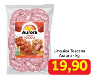 Shibata Supermercados Linguiça Toscana Aurora-kg oferta