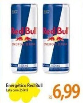 Atacadão Energético Red Bull Lata com 250ml oferta