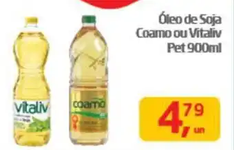 Tenda Atacado Óleo de Soja Coamo ou Vitaliv Pet 900ml oferta