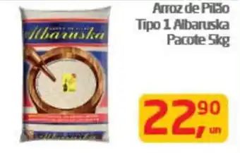 Tenda Atacado Arroz de Pilão Tipo 1. Albaruska Pacote 5kg oferta