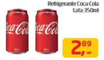 Tenda Atacado Refrigerante Coca-Cola Lata 350ml oferta