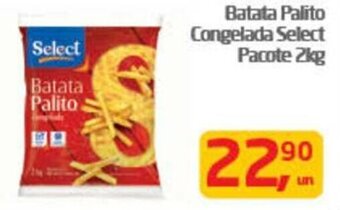 Tenda Atacado Batata Palito Congelada Select Pacote 2kg oferta