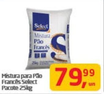 Tenda Atacado Mistura para Pão Francês Select Pacote 25kg oferta