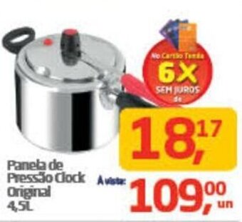 Panela de Pressão Clock Original 4.5L
