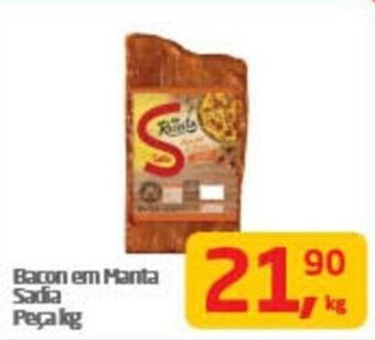 Tenda Atacado Bacon em Manta Sadia Peça kg oferta