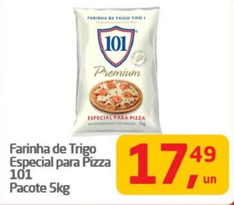 Tenda Atacado Farinha de Trigo Especial para Pizza 101 Pacote 5kg oferta