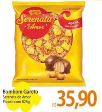 Atacadão Bombom Garoto Serenata de Amor Pacote com 825g oferta