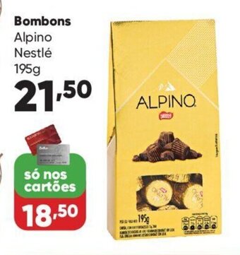 Zaffari Bombons Alpino Nestlé 195g oferta