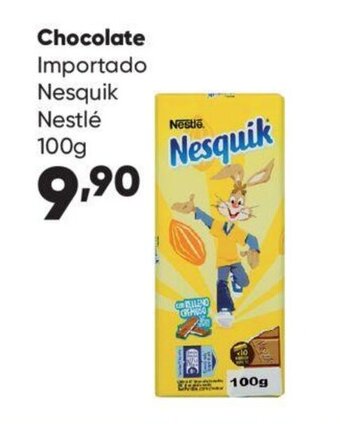 Zaffari Chocolate Importado Nesquik Nestlé 100g oferta